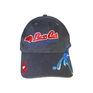 Bass Cat Invitational 2010 Hat Cap Dark Blue Strapback Fishing Boating Outdoor